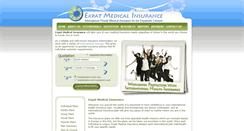 Desktop Screenshot of expat-medical-insurance.com